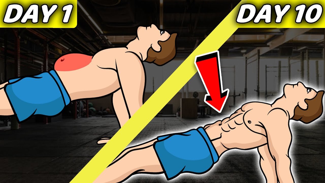 5 minutes Different Planks To Get 6 Pack Abs