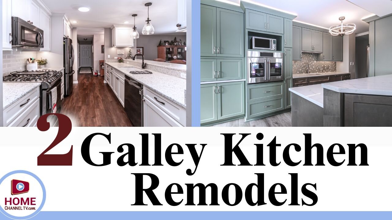 Reviewing 2 Galley Kitchen Renovations that Get a More Open Concept