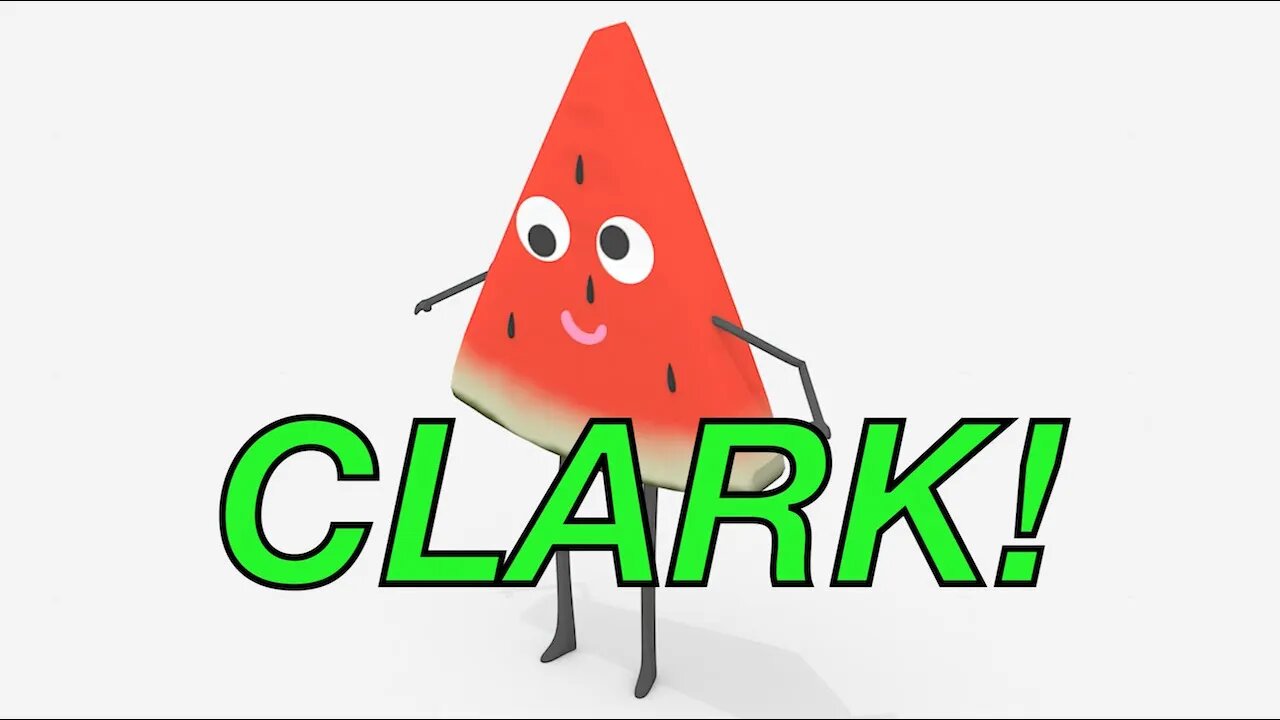 Happy Birthday CLARK! - WATERMELON Birthday Song