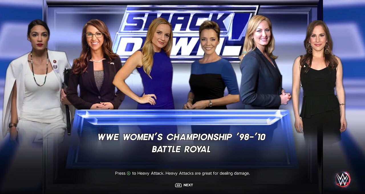 Random Female Battle Royal For Women's Championship (WWE 2K23)