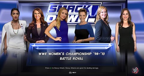 Random Female Battle Royal For Women's Championship (WWE 2K23)