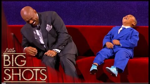 Jaemarc gives you the best interview of steve Harvey's life 😂l little big shots