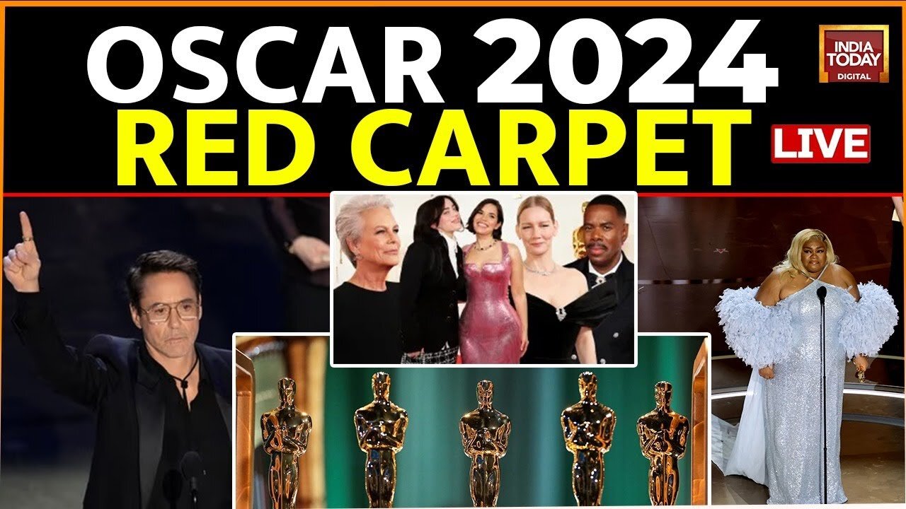 Oscar 2024 LIVE: Stars Arrive At The 2024 Vanity Fair Oscars Party Red Carpet |