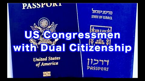 Evidence USA Is Under Attack From Within By Toxic Leadership At Highest Levels With Dual Citizenship