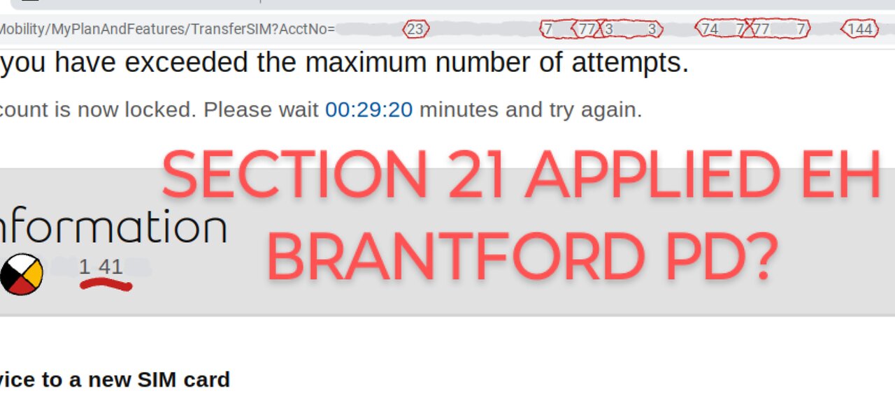 SECTION 21 FOR BRANTFORD PD, ROBBERY BELL CYBERCRIMES CEO SCREW DULY NOTIFIED!