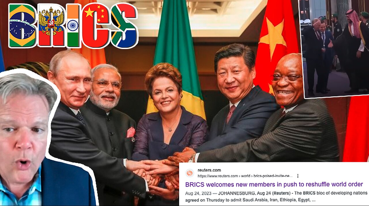 Wo With Bo (Part 8) | 1/1/24 | BRICS to Doubling Size Today As Iran, Saudi Arabia, UAE, Egypt & Ethiopia to Join BRICS Jan. 1st 24 | BRICS Welcomes New Members In Push to Reshuffle World Order - Reuters | How Will BRICS Impact Us?