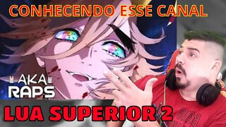 REACT Rap do Douma (Kimetsu no yaiba) - LUA SUPERIOR 2 Akanoji Raps - MELHOR DO MUNDO