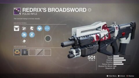 I need that Redrix...(More Crucible grinding tonight)