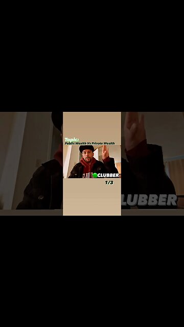 Public Wealth VS Private Wealth #shorts