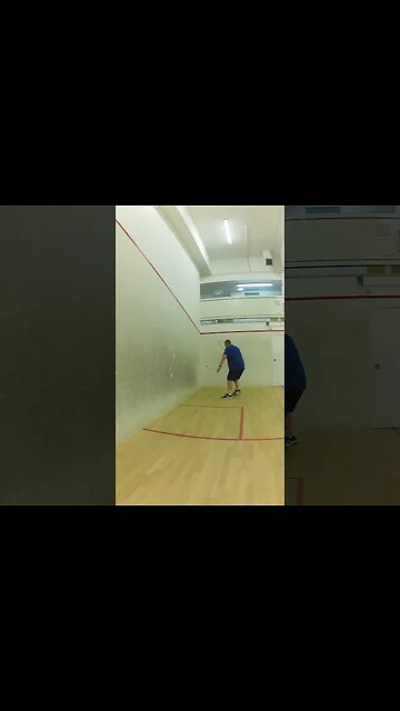 Squash Solo Practice ... Solo Rally (Back to Squash Vol 12)