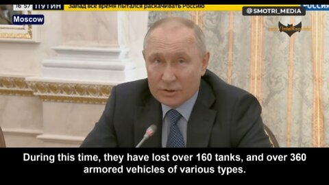 Putin Claims That 25%, Possibly 30% Of Equipment Supplied To UAF From Abroad Has Been Destroyed