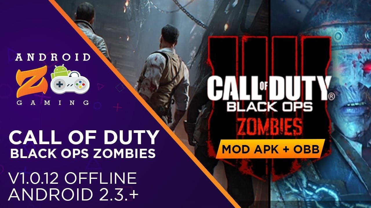 Call of Duty: Black Ops Zombies - Android Gameplay (OFFLINE) (With Link) 257MB