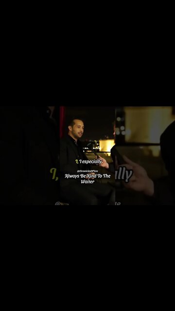 Tristan Tate - Always Be Kind❤️