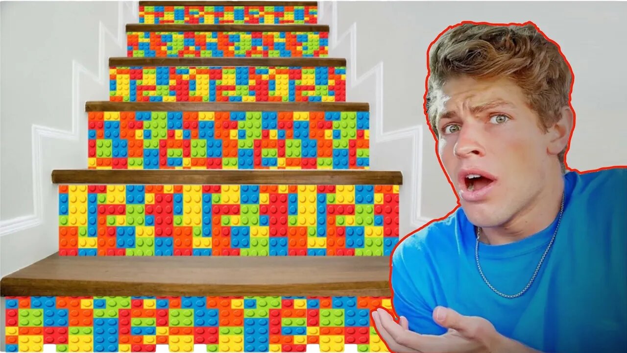 Ben Azelart REACTION | Most Dangerous Lego Staircase