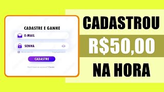 Cadastre e Ganhe R$50,00 - Aplicativo Pagando Por Cadastro (App Pagando Via Pix)