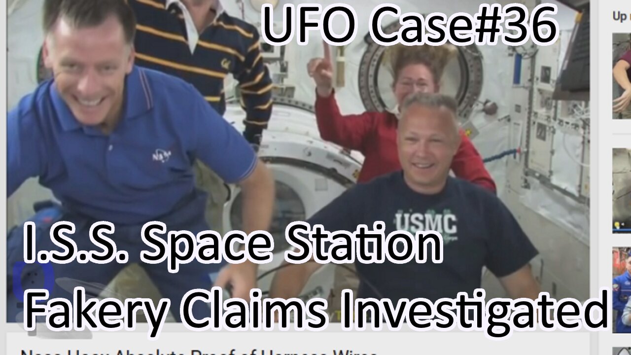 ISS Fakery or just conspiracy Brains not understanding Science?