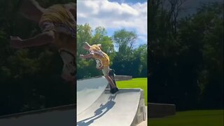 Willow gap back 50 + lip Millersville #skatepark #skateboarding #skate #skateboardingisfun