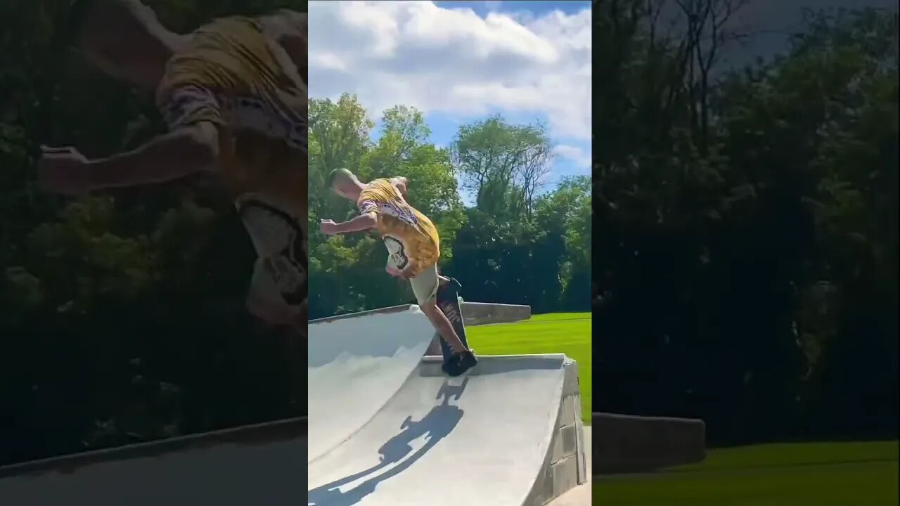 Willow gap back 50 + lip Millersville #skatepark #skateboarding #skate #skateboardingisfun