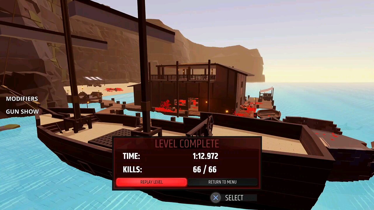 PTTR Pirate Cove Gun show Speedrun 1:12.972 console FWR