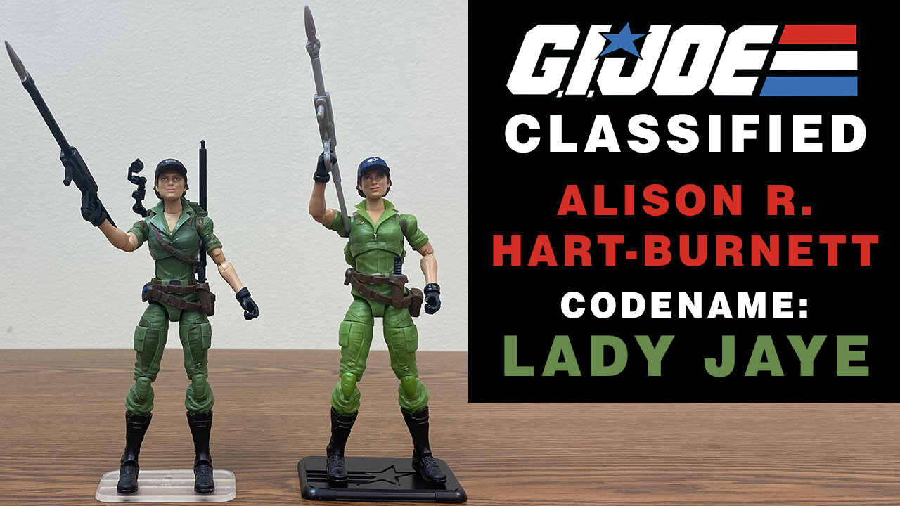 Alison R. "Lady Jaye" Hart-Burnett - G.I. Joe Classified - Unboxing and Review