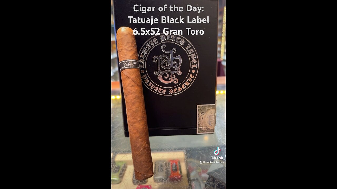 Cigar of the Day: Tatuaje Black Label 6.5x52 Gran Toro #Cigars #Shorts #CigarOfTheDay #Cigar #SNTB