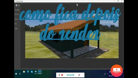 Modelo 3D de casa simples