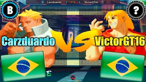 Street Fighter Alpha 2 (Carzduardo Vs. VictorGT16) [Brazil Vs. Brazil]