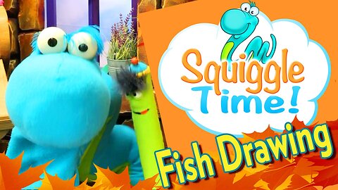 Learn to Draw a Fish with the Sauerpuss and Friends during this Squiggle Time Creative Activity!