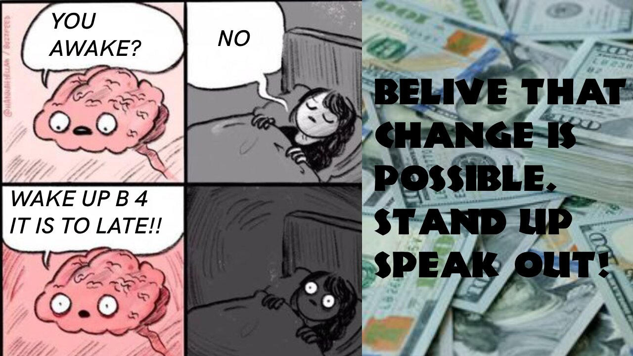 U HAVE A RESPONSABILITY TO HAVE A OPINION AND SPEAK IT!!