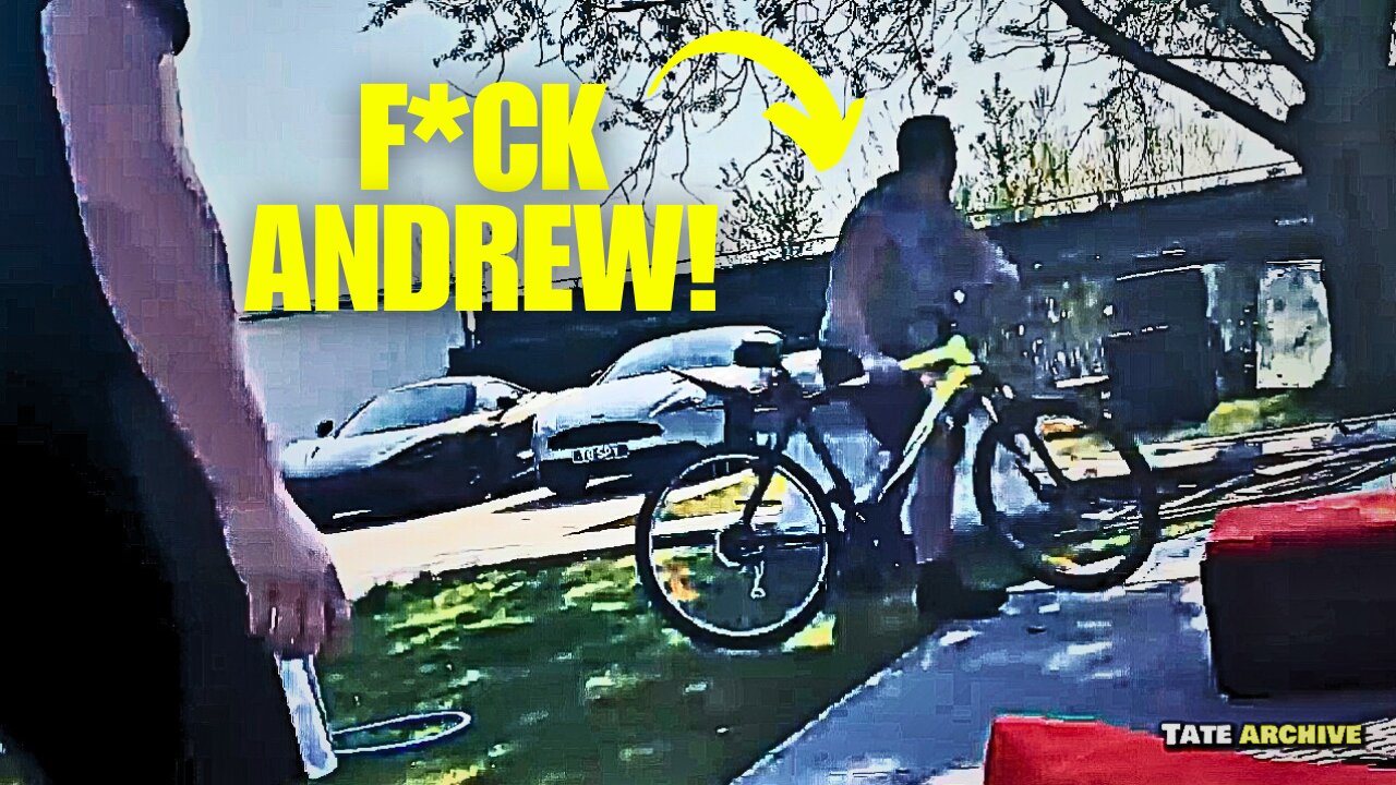 HILARIOUS! Tristan Throws Andrew’s Bike Into Fire INSTANTLY REGRETS 😂 (Watch Til The End!)