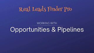 Opportunities Pipelines FULL