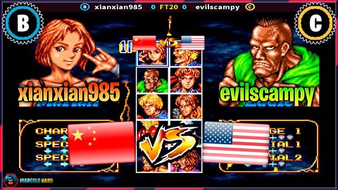 Double Dragon (xianxian985 Vs. evilscampy) [China Vs. U.S.A.]