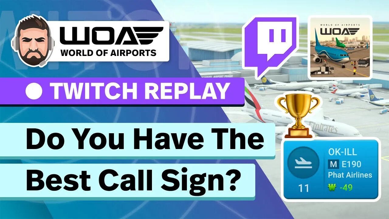 Phat Airlines Call Sign Competition! WoA 2.0 Chat, Handling Connections, & Talking About Minigames