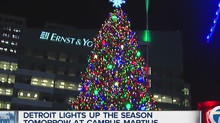 Light up the season at Campus Martius