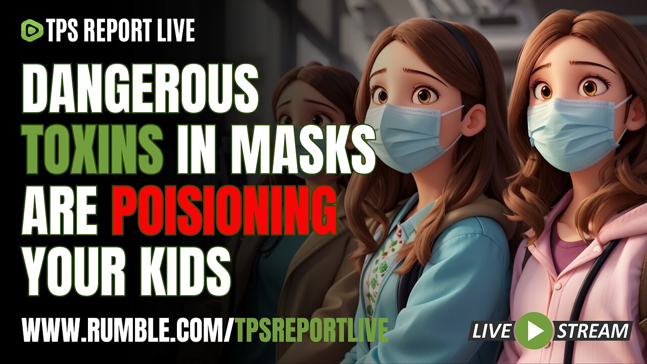 MASKS ARE POISONING YOUR KIDS • WHITE HOUSE HIDES DOCS FROM BIDEN PSEUDONYMS