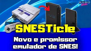 SNESTicle - Novo e promissor emulador de SNES para PS2!