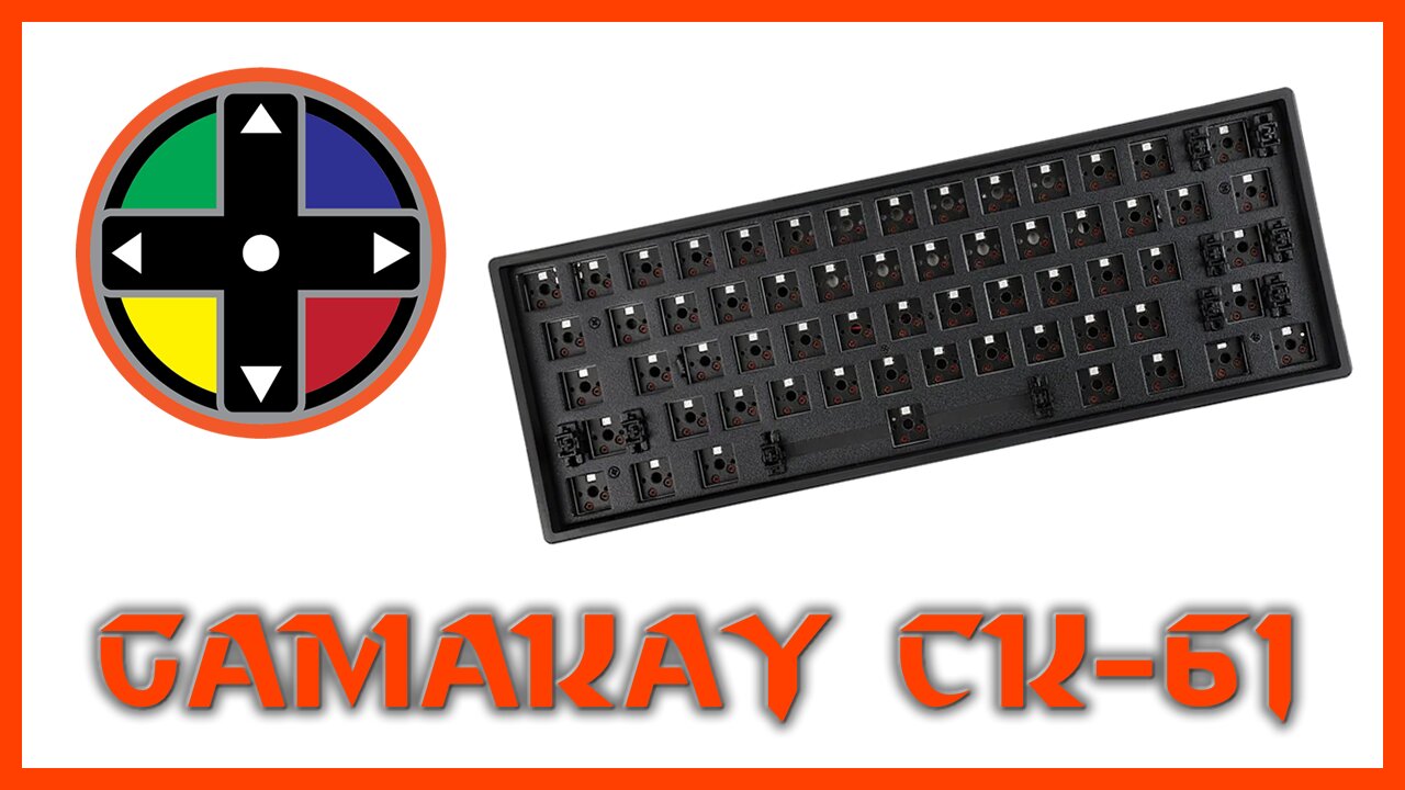 UNBOXING - KIT TECLADO MECÂNICO CUSTOM GAMAKAY CK-61