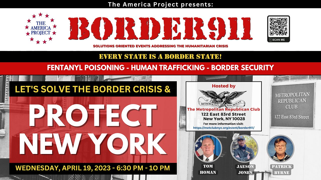 🚨 LIVE STREAM 🚨 BORDER911 - MANHATTAN