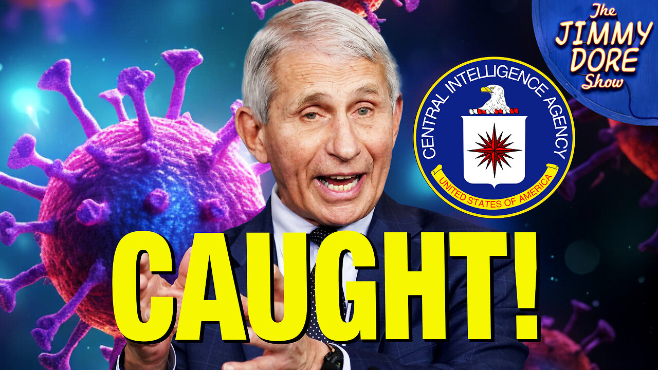 Fauci CAUGHT Visiting The CIA To Help Kill Lab Leak Theory!