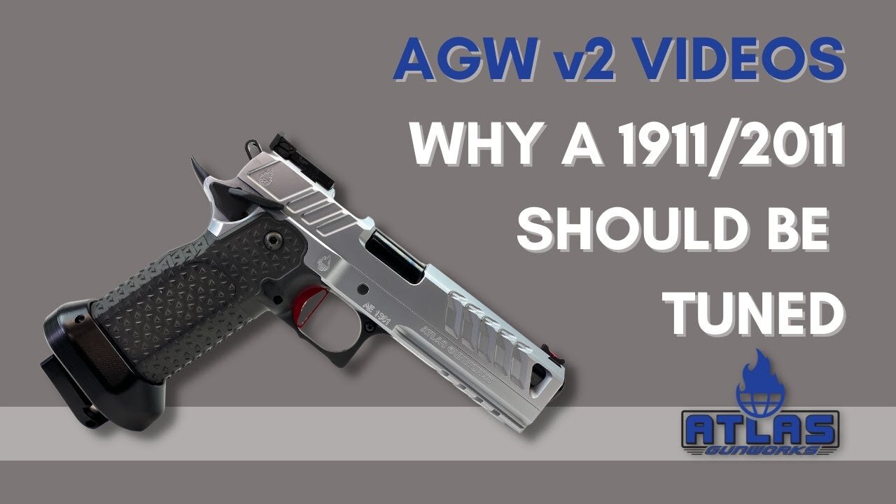 Why you should tune a 1911/2011 v2, Get a game plan for your 1911/2011 build/rebuild