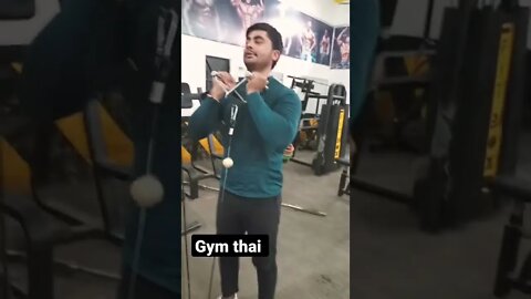 gym Thai workout 👌 #rudrakrishna #ytshorts #thaiworkout #thai @rudrakhatanagurjjar