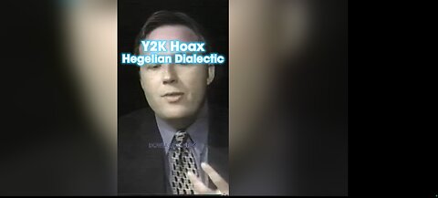 Alex Jones Didn't Fall For The Y2K Hoax & Explains Problem Reaction Solution - 1999