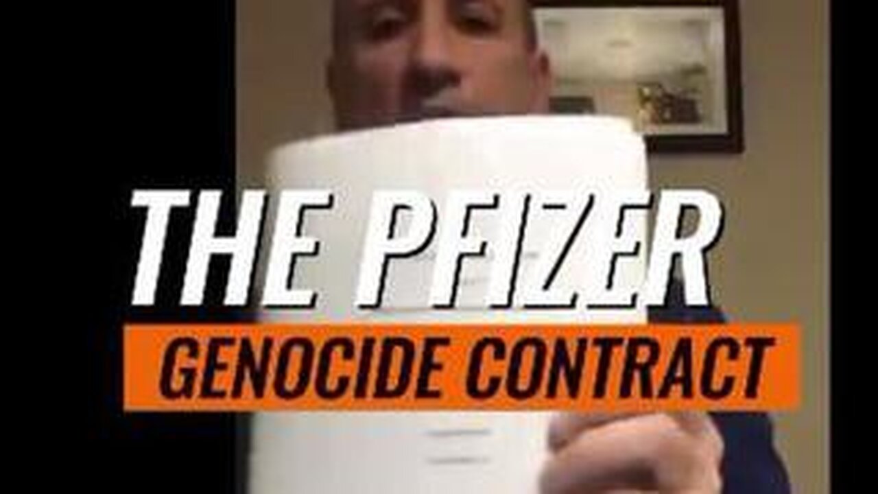 MARK SEXTON AND THE PFIZER GENOCIDE CONTRACT