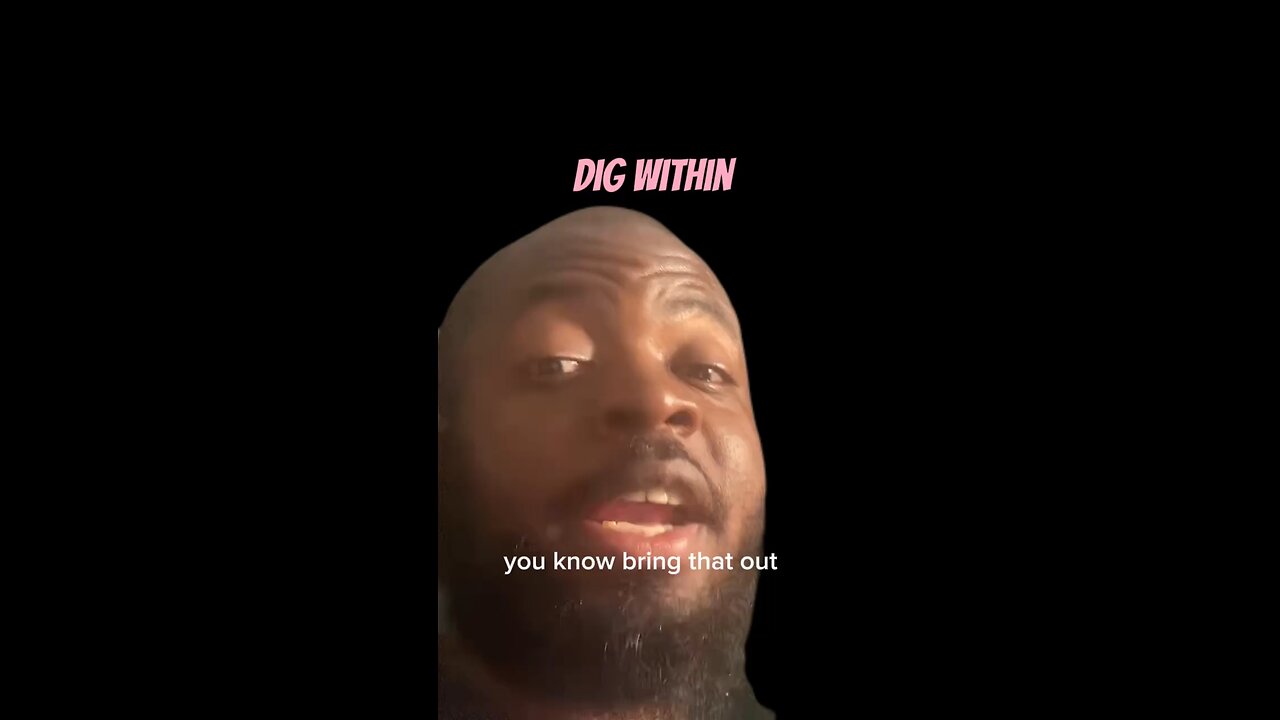 Dig Within #dayodman #seek #within #eeyayyahh #motivation