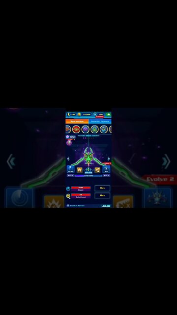GALAXY ATTACK ALIEN SHOOTER - Wild Pahtom 150 crystal + Upgrade