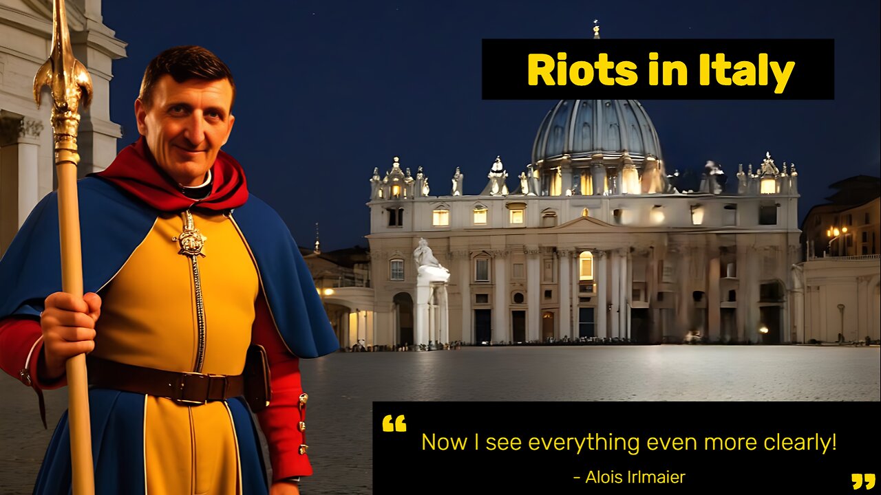 Alois Irlmaier on riots in Italy