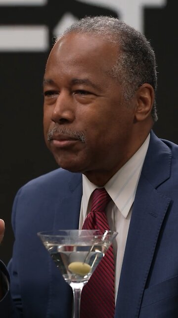 🍸 Tipsy Dr. Ben Carson makes me feel like sober Forest Gump.