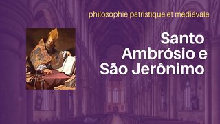 Santo Ambrósio e São Jerônimo