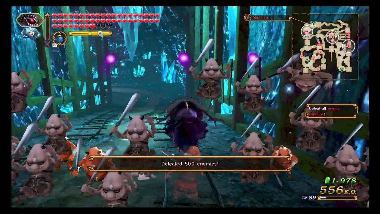 Hyrule Warriors Definitive Edition - Lorule Map - Square B7 (A Rank)
