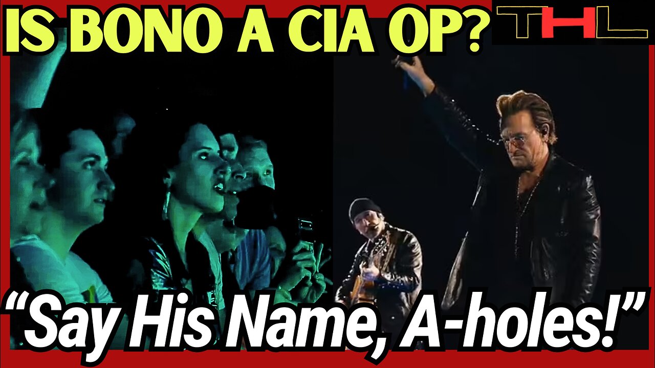 U2 & Bono are spewing WAR Propaganda -- with Sasha Knezev